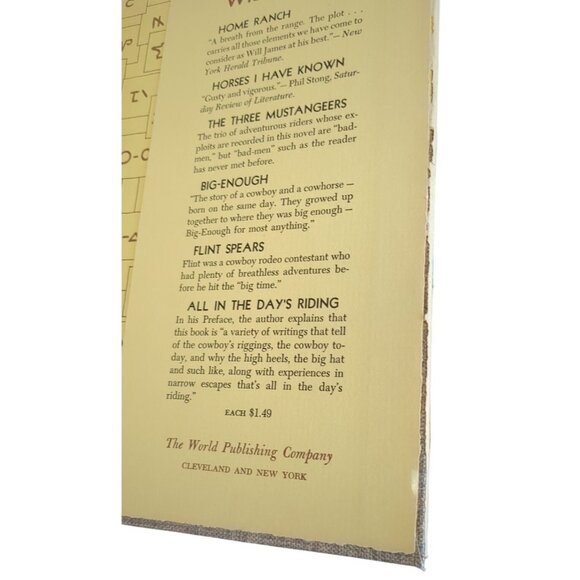 Roundup Recipes Bonnie & Ed Peplow Western Cooking 1951 Cowboy Kitchen Cookbook - Picture 13 of 14